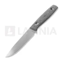 Trc knives This Is Freedom 130mm puukko, black canvas micarta