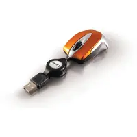 Verbatim Go Mini, Optinen, USB A-tyyppi, 1000 DPI, Oranssi (49023)