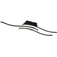Reality Route LED kattovalaisin 3x5W 3000K 56cm mattamusta
