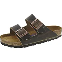 Birkenstock Arizona Oiled Nubuck Leather Soft Footbed Regular Tabacco Brown Sandaalit 44