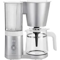24hShop Enfinigy, Kaffemaskine 1.5 Sølv-Hvid - Silver - 1.5 L