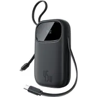 Baseus EnerFill FC31 Powerbank 20000mAh 45W – Sisäänrakennetut USB-C-kaapelit, Pikalataus ja Digitaalinen Näyttö