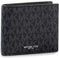 Michael Kors for man. 39F9LGYF3B Greyson Wallet black (OSFA), Casual, PVC