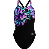 Speedo Female Placement Printed Powerback Uimapuku