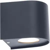 Näve Led ulkoseinävalaisin ALECTO, Musta, Metalli, Moderni