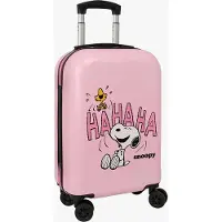 Snoopy Ressu Cabin Matkalaukku 38L, Vaaleanpunainen