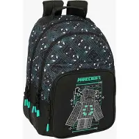 Minecraft Double Minecraft Screen 20l 32x15x42 Cm Reppu