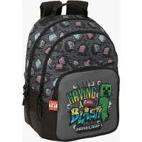 Minecraft Double Minecraft Graffiti 20l 32x15x42 Cm Reppu