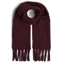 Pieces Pcnikita Long Scarf Noos Bc - Burgundy - ONE SIZE