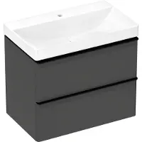 Hansgrohe xelu q wash basin 800/480 with tap hole without ov