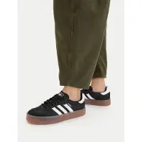 Adidas Matalavartiset tennarit 'Samba' musta / valkoinen