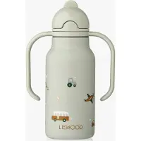 Liewood Kimmie vesipullo 25 cl Vehicles-Dove blue