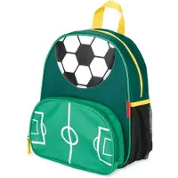 Skip Hop Spark Style Little Kid Backpack "Fotboll" - Green - ONE SIZE