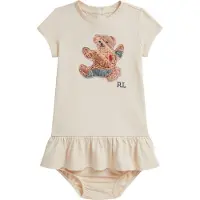 Ralph Lauren Mekko M. Bloomerit - Opas Cream M. Tulosta - - 68 - Mekot