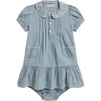 Ralph Lauren Mekko M. Bloomerit - Denim - Uusi Medium+ Pese - - 1½ v (86) - Mekot