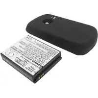123accu Huawei M835 AkkuLaajennetulla mustalla takakannella 2100 mAh