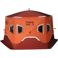 iFish Glamp 365-6 Insulated Orange Katokset ja tarpit One Size