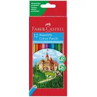 Faber-Castell - Colour pencils Castle - Hexagonal box of 12 (120112)