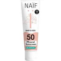 Naif Baby &amp; Kids High Protection Mineral Sunscreen 0% Perfume SPF50 100ml