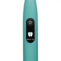 Beurer SC 50 Blue-green sonic toothbrush with pressure control and 5 modes, 2 heads included (10516)