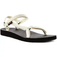 Teva for woman. 1150110 Sandals Original Universal Slim off-white (39), Flat, Velcro, Casual