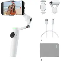 Insta360 Flow 2 Pro AI Tracker Bundle Summit White