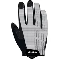 Gripgrab Ride Lite Padded Full Finger Summer Gloves White Treenikäsineet L