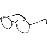 FILA VFI309 - Näkölasit 51/21/140 Kiiltävä musta värillisillä osilla Metalli UNISEX VFI309
