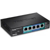 Trendnet TPE-P521ES, Hallittu, Gigabit Ethernet (10/100/1000), Power over Ethernet -tuki, Seinäkiinnitteinen
