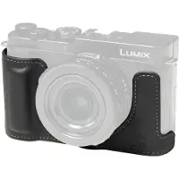 SmallRig 5698 Leather Half Case for Panasonic LUMIX L10 Black