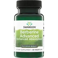 Swanson Health , Berberiini, Edistetty Absorptio, 30 Veggie Caps