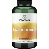 Swanson Health , Niasiinamiidi, 500 mg, 250 Pilleriä