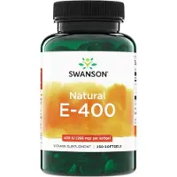 Swanson Health E-vitamiini, 400 IU - 250 pehmeää kapselia