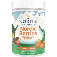Nordic Naturals Pohjoismaiset marjat Monivitamiini, Alkuperäismaku - 200 gummikarkkia
