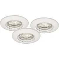Malmbergs Downlightsarja md-99. LED 230v valkoinen IP44