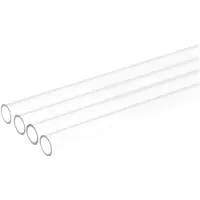 Alphacool Hardtube 13/10 Mm Plexi 80 Cm 4 Units Tube Kirkas