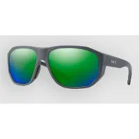 Smith Outrigger Matte Slate Aurinkolasit cp polarized grn mirror Koko Uni