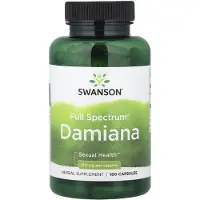 Swanson Health Damiana, 510 mg - 100 kapselia