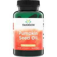Swanson Health Kurpitsansiemenöljy, 1000 mg - 100 pehmeää kapselia