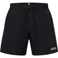 BOSS for man. 50514429 Starfish black swimsuit (XL), Beachwear, Recycled Polister, Sustainable