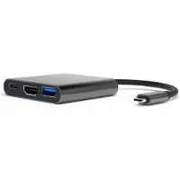 4smarts 3in1 Hub - telakointiasema - USB-C - HDMI