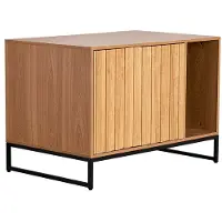 DUOKU Tyylikäs Tallennuskaluste Kissanhiekka- laatikolle - - KLCB-12 - Pete ja Raapimispuu - Ruskea - 80x51x56,8 cm