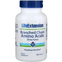 Life Extension - Haaraketjuiset aminohapot (90 kapselia)