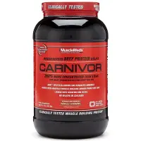 Musclemeds , Carnivor, Bioengineerattu liha proteiini erottuma, Chocolate, 2 lbs (949.2 g)