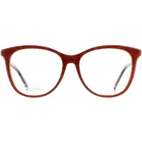 Missoni Lasit - MIS 0021 BURGUNDY KUVIOLLA - Naisille - Punainen (Burgundy kuviolla) - Muovikehys