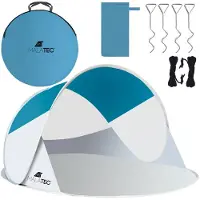 Trizand Rantateltta / Pop-Up Teltta / Tuulensuoja - 220x120x90cm