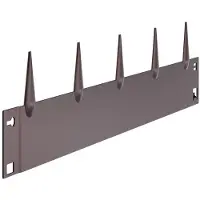 DUOKU 5 kpl Ruostumattomat Puutarhavarustukset - Teräs 99 x 10 cm - Taivutettavat ja Kestäviä - Helppo Asentaa
