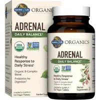 Garden of life Mykind Organics Lisämunuaisen Päivittäinen Tasapaino - 120 kasvistablettia