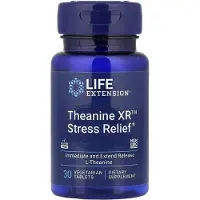 Life Extension Theanine XR Stressin lievitys - 30 tablettia