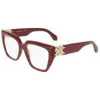 Ferragamo Näkölasit - - SF3041E - Burgundi - Acétate Renew - Naisille